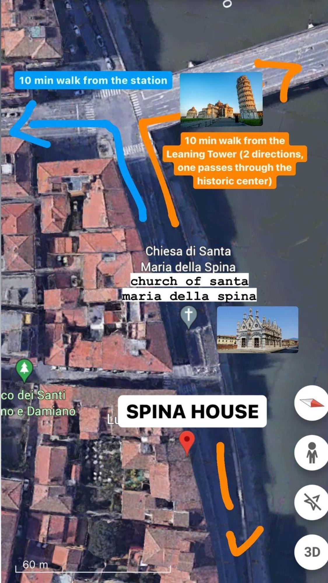 Ferienwohnung Centro Storico Spina White House Pisa Exterior foto